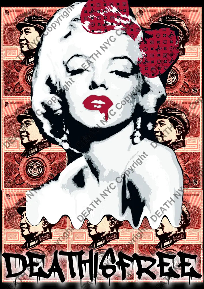 Deathmc268 Monroe (Edition Of 100) (2022) Art Print