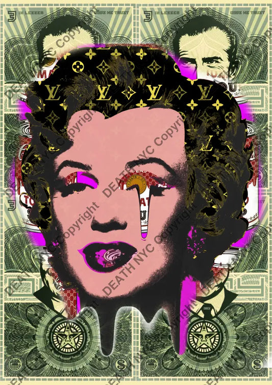 Deathmc277 Monroe (Edition Of 100) (2022) Art Print