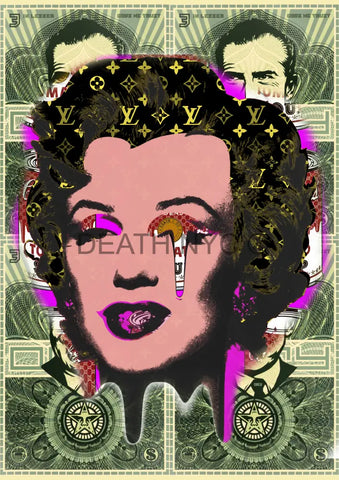 Deathmc277 Monroe (Edition Of 100) (2022) Art Print