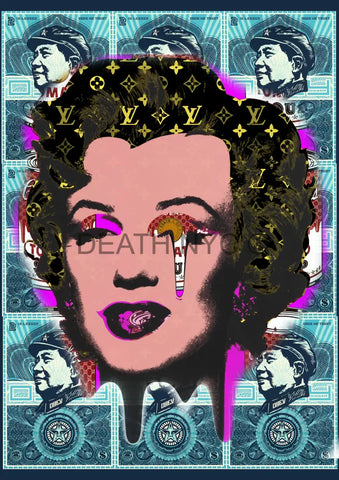 Deathmc278 Monroe (Edition Of 100) (2022) Art Print