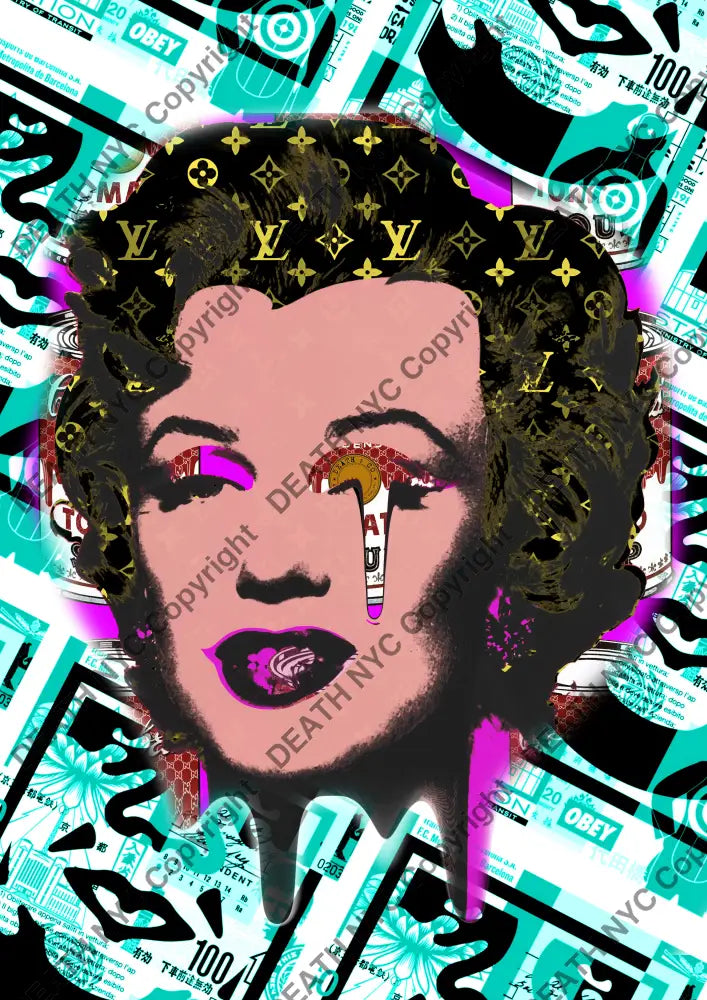 Deathmc280 Monroe (Edition Of 100) (2022) Art Print