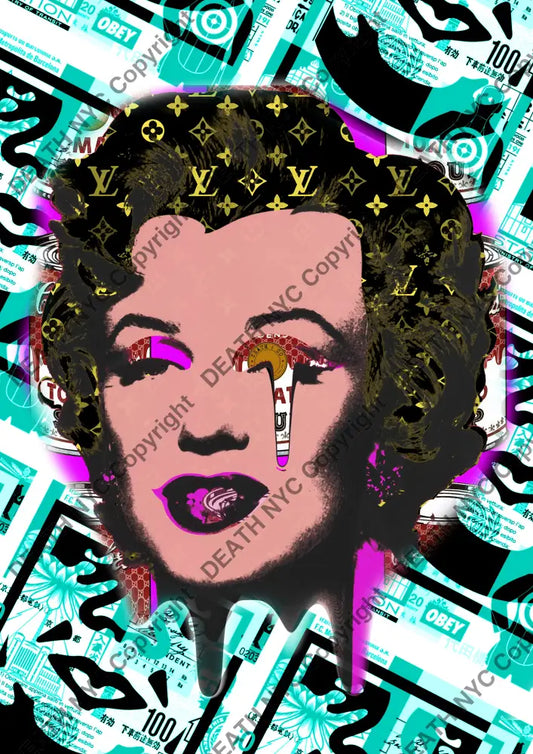 Deathmc280 Monroe (Edition Of 100) (2022) Art Print