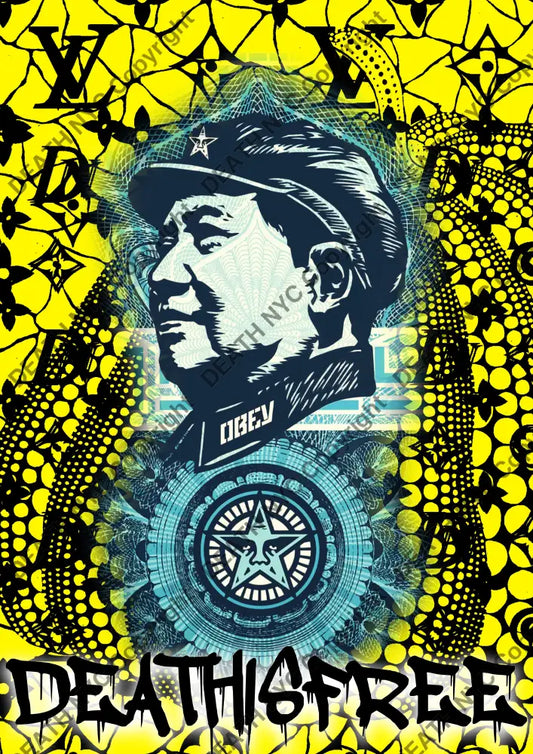 Deathmc303 Mao (Edition Of 100) (2022) Art Print