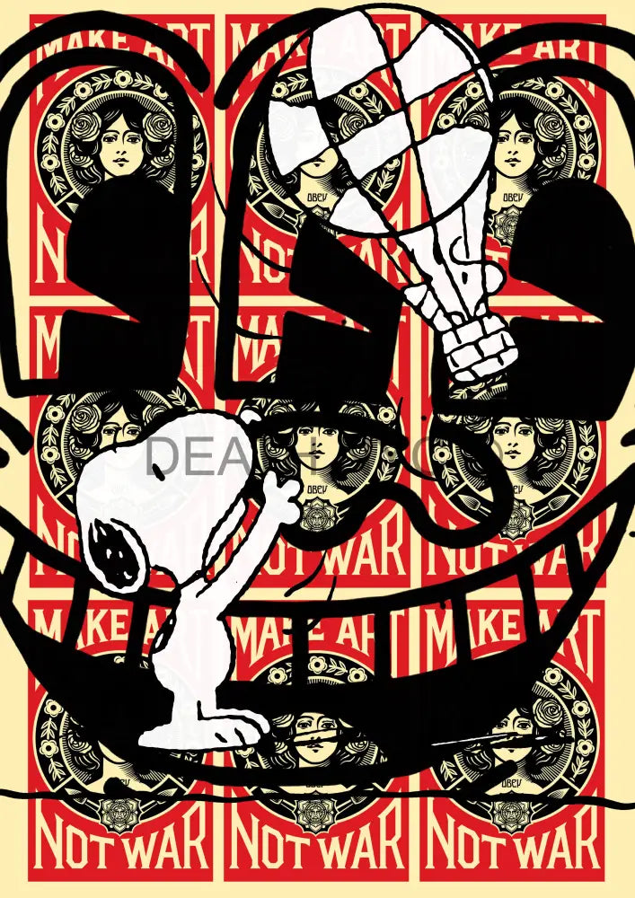Deathmc345 Snoopy (Edition Of 100) (2022) Art Print