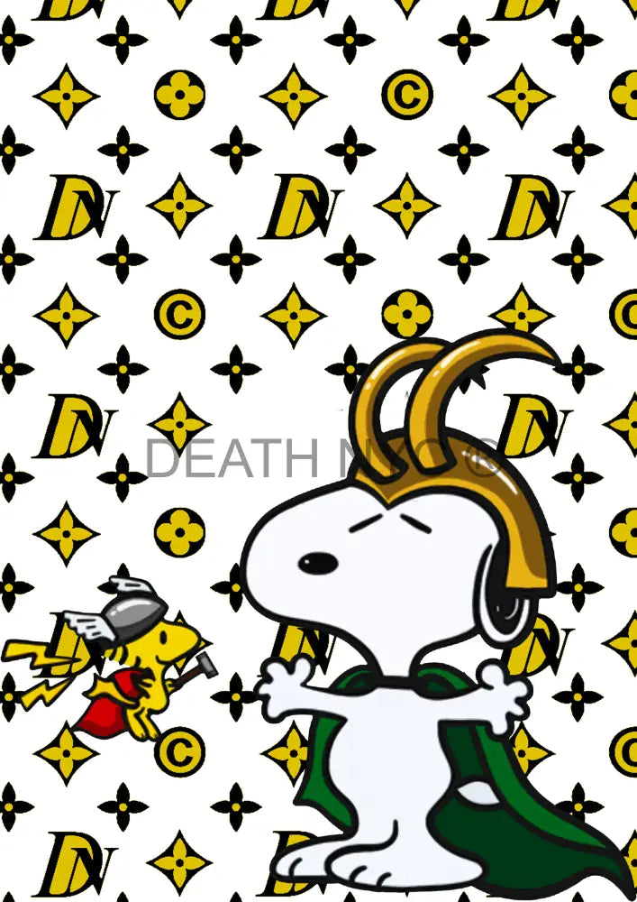 Deathmc356 Snoopy (Edition Of 100) (2022) Art Print