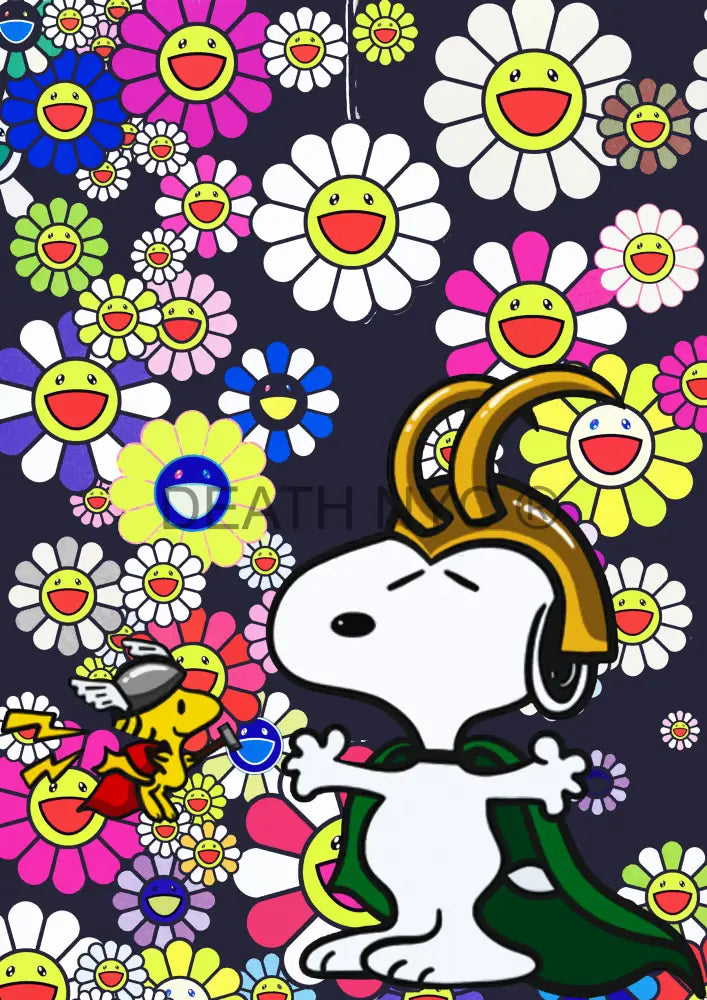 Deathmc358 Snoopy (Edition Of 100) (2022) Art Print