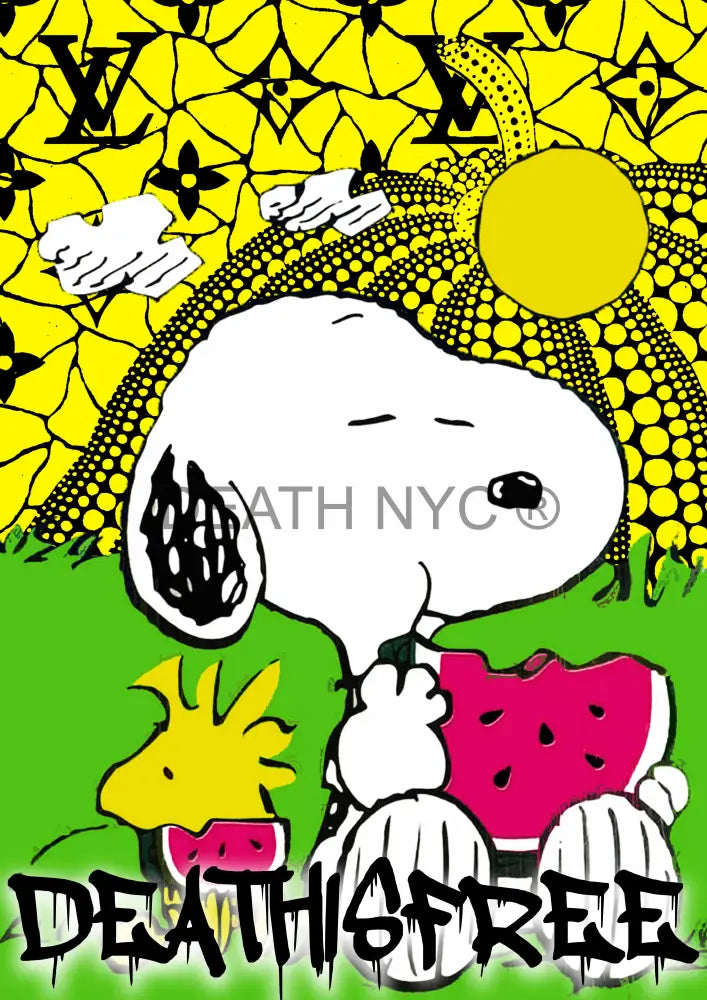Deathmc363 Snoopy (Edition Of 100) (2022) Art Print