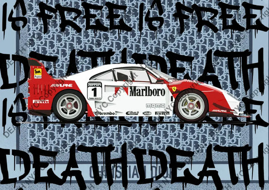 Deathmc491 Marlboro (Edition Of 100) (2022) Art Print
