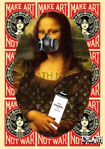 Deathmc56 Mona Lisa (Edition Of 100) (2022) Art Print