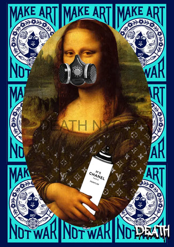 Deathmc57 Mona Lisa (Edition Of 100) (2022) Art Print