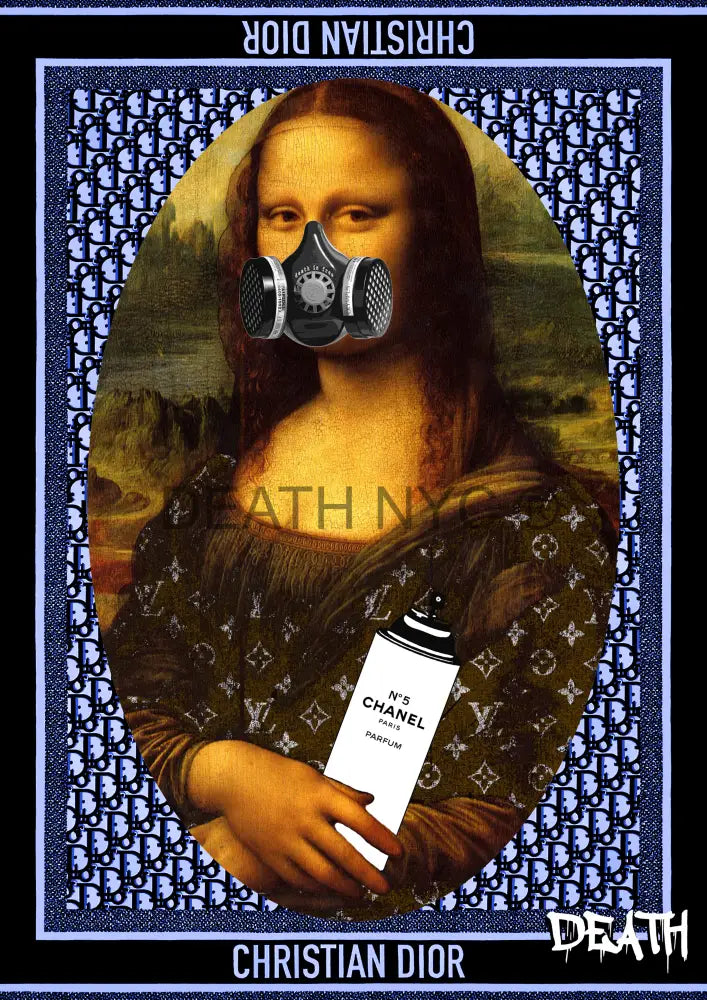 Deathmc58 Mona Lisa (Edition Of 100) (2022) Art Print