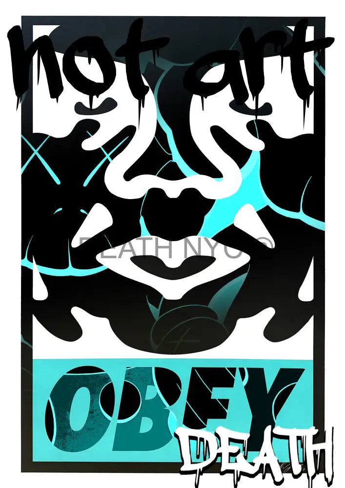 Deathmc946 Obey (Edition Of 100) (2022) Art Print