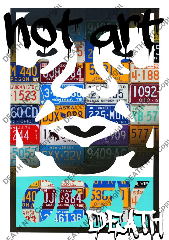 Deathmc950 Obey (Edition Of 100) (2022) Art Print