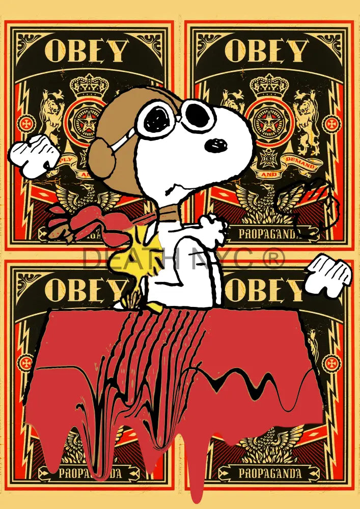 Deathmc966 Snoopy (Edition Of 100) (2022) Art Print