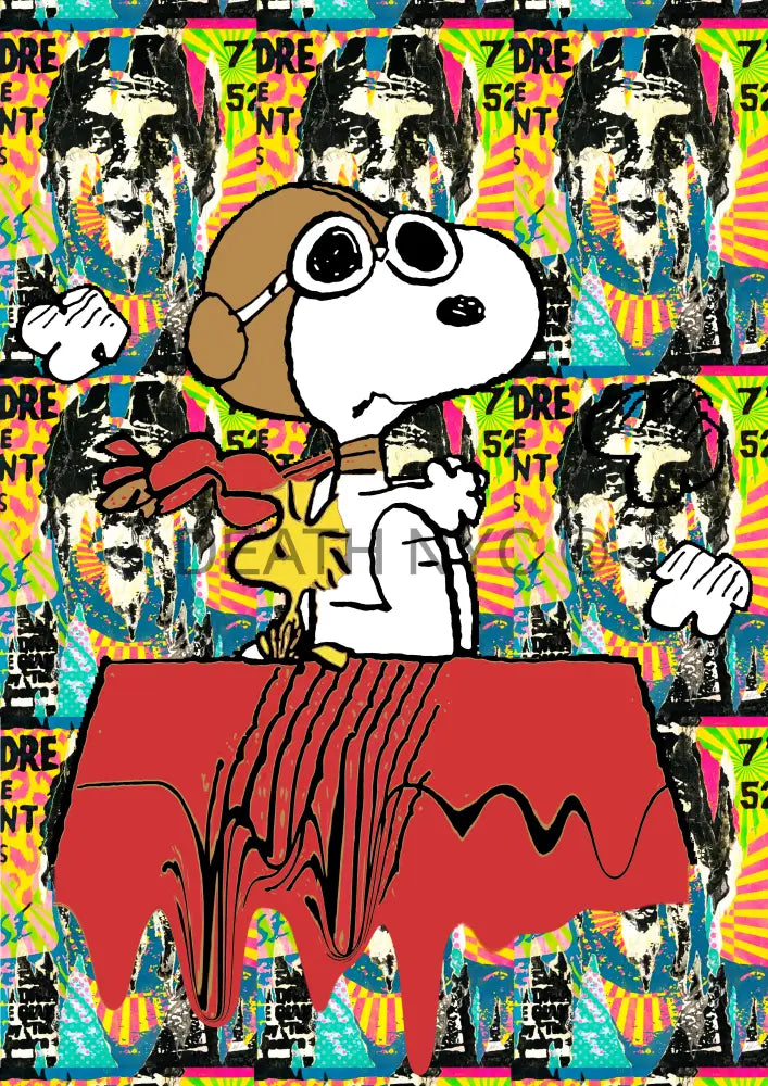 Deathmc967 Snoopy (Edition Of 100) (2022) Art Print