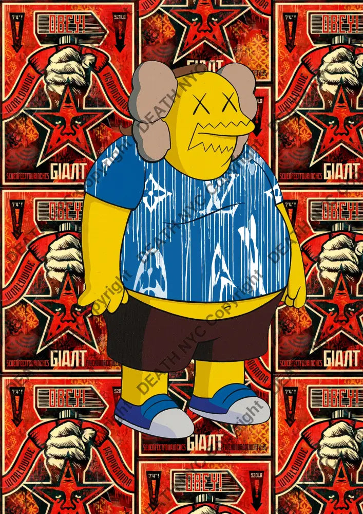 Deathmd181 45X32Cm (Edition Of 100) (2022) Art Print
