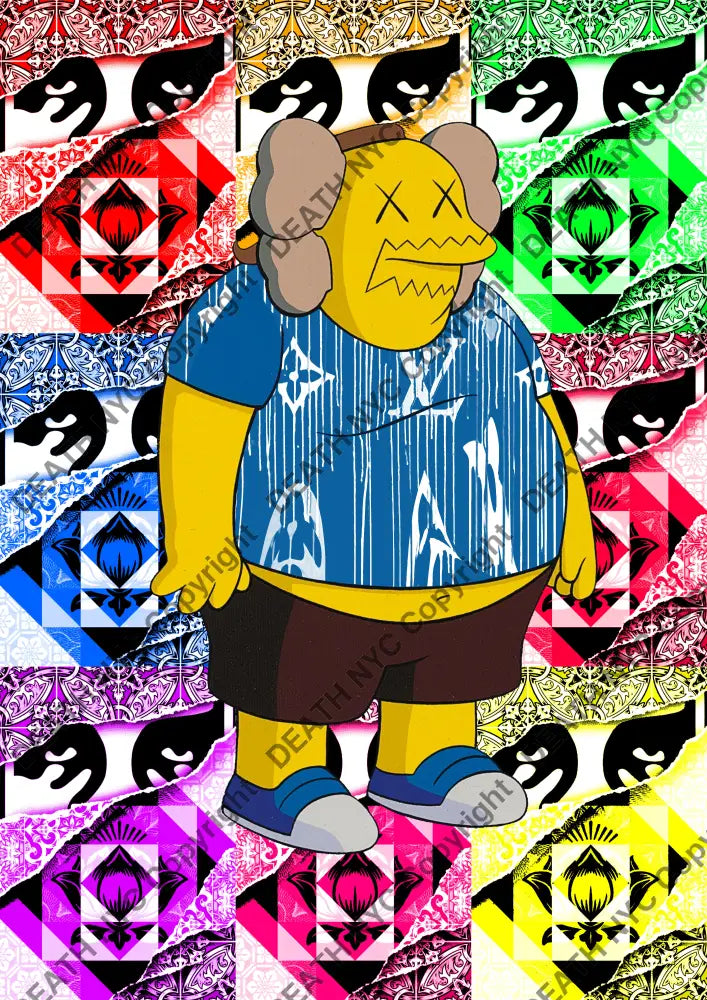 Deathmd182 45X32Cm (Edition Of 100) (2022) Art Print