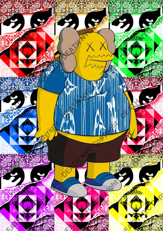 Deathmd182 45X32Cm (Edition Of 100) (2022) Art Print