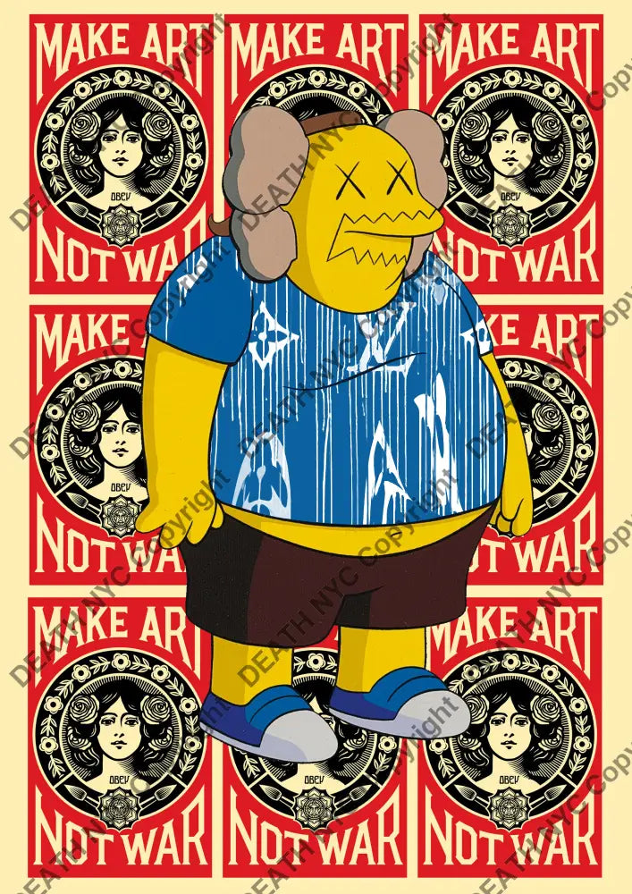 Deathmd190 45X32Cm (Edition Of 100) (2022) Art Print