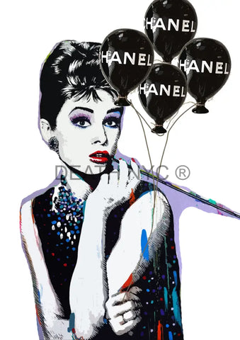 Deathmd878 45X32Cm Audrey (Edition Of 100) (2023) Art Print