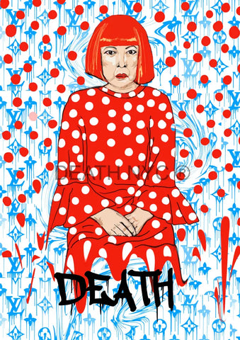 Deathme303 Kusama 45X32Cm (Edition Of 100) (2023) Art Print