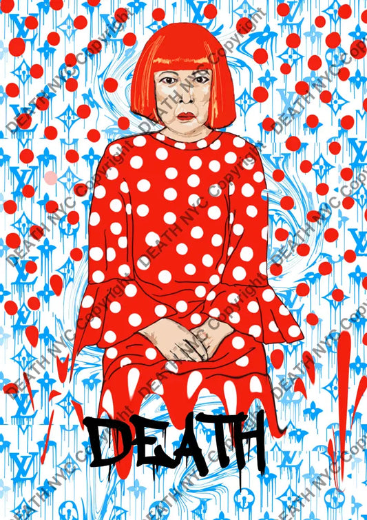 Deathme303 Kusama 45X32Cm (Edition Of 100) (2023) Art Print