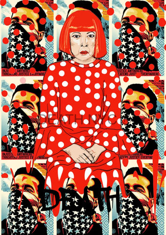 Deathme305 Kusama 45X32Cm (Edition Of 100) (2023) Art Print