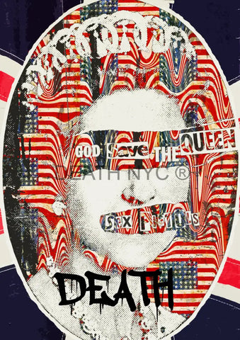 Deathme317 Queen 45X32Cm (Edition Of 100) (2023) Art Print