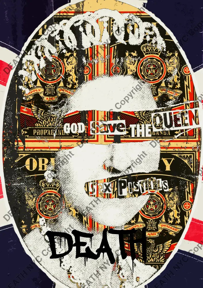 Deathme318 Queen 45X32Cm (Edition Of 100) (2023) Art Print