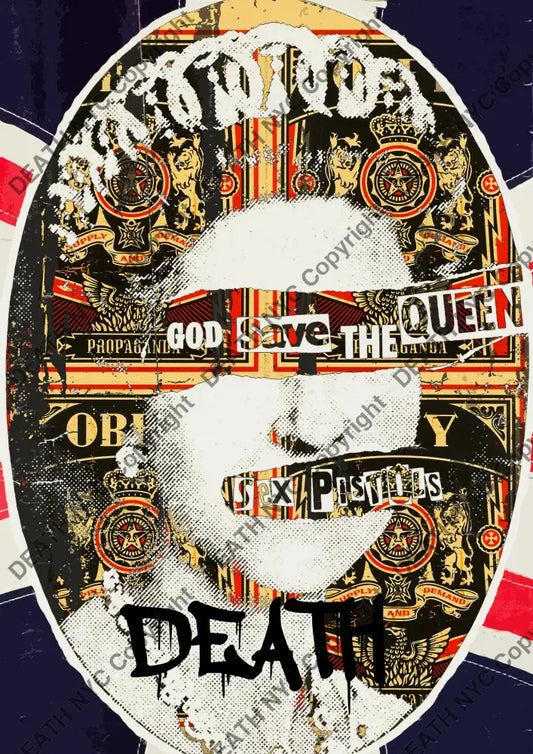 Deathme318 Queen 45X32Cm (Edition Of 100) (2023) Art Print