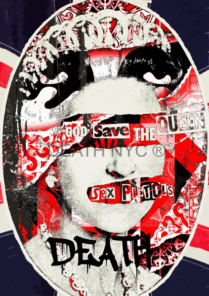 Deathme319 Queen 45X32Cm (Edition Of 100) (2023) Art Print