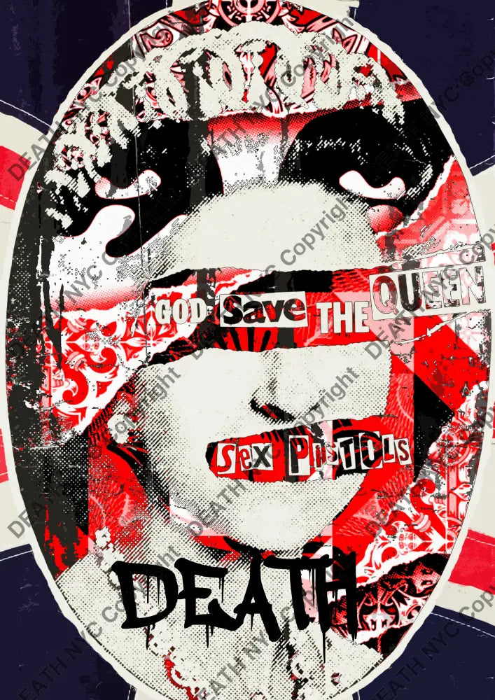 Deathme319 Queen 45X32Cm (Edition Of 100) (2023) Art Print