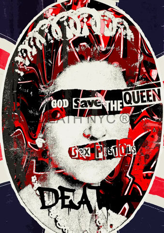 Deathme320 Queen 45X32Cm (Edition Of 100) (2023) Art Print