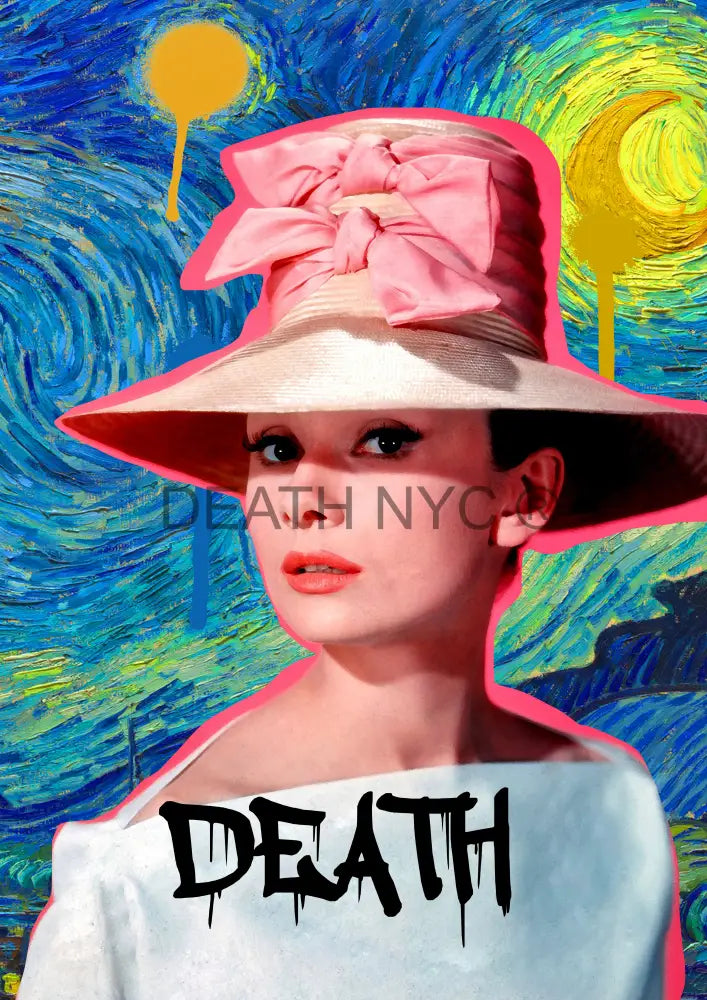 Deathme331 Audrey 45X32Cm (Edition Of 100) (2023) Art Print