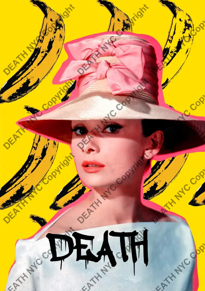 Deathme334 Audrey 45X32Cm (Edition Of 100) (2023) Art Print