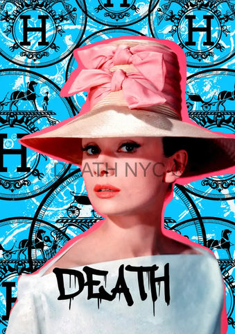 Deathme335 Audrey 45X32Cm (Edition Of 100) (2023) Art Print