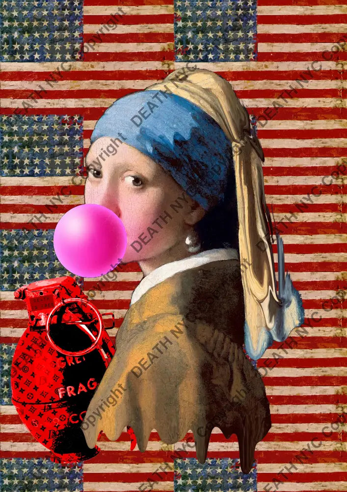 Deathme606 45X32Cm Pearl (Edition Of 100) (2023) Art Print