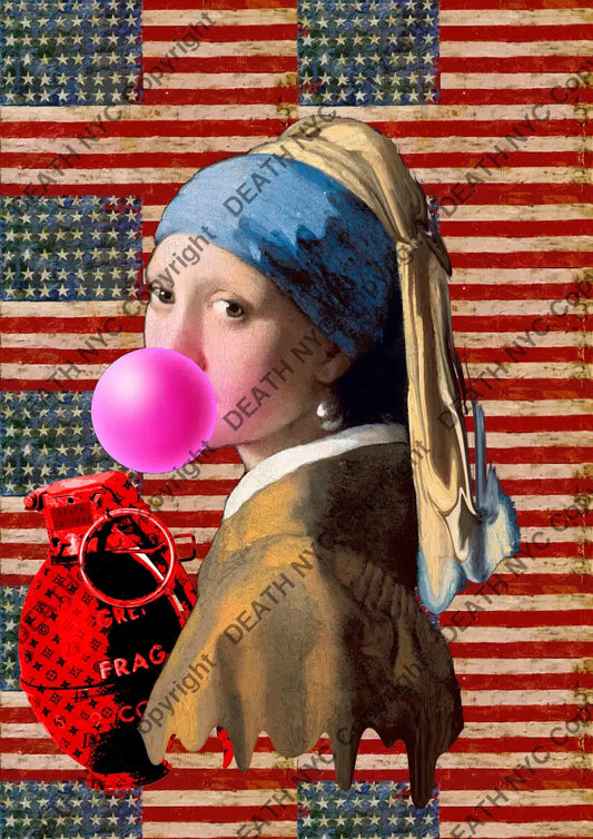 Deathme606 45X32Cm Pearl (Edition Of 100) (2023) Art Print