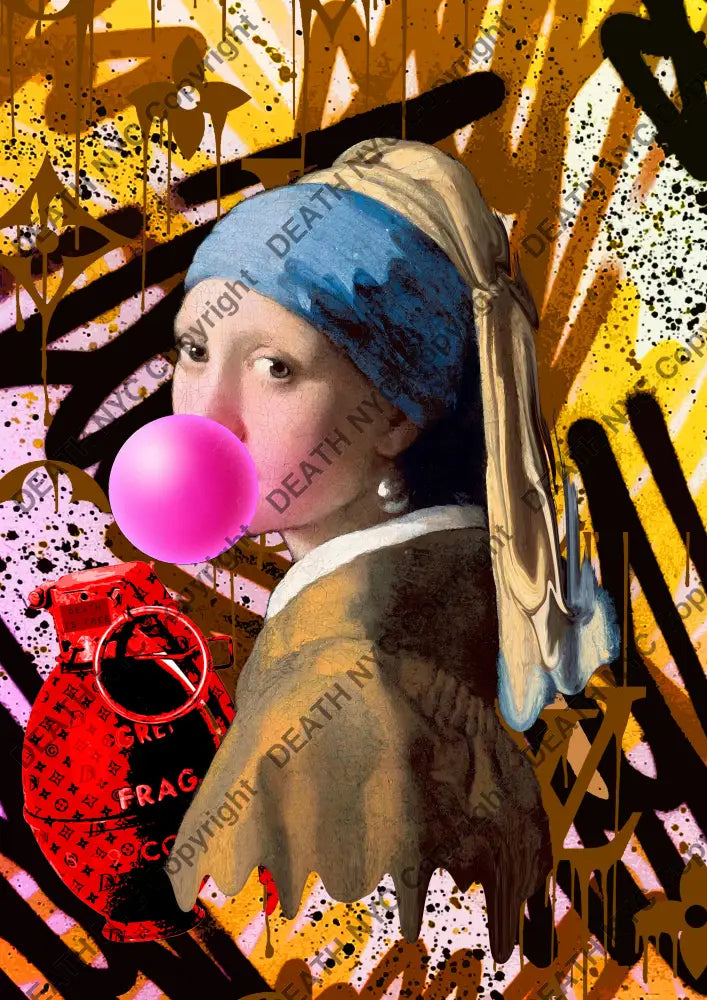 Deathme608 45X32Cm Pearl (Edition Of 100) (2023) Art Print