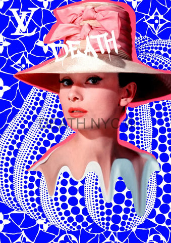 Deathu621 45X32Cm Audrey (Edition Of 100) (2023) Art Print