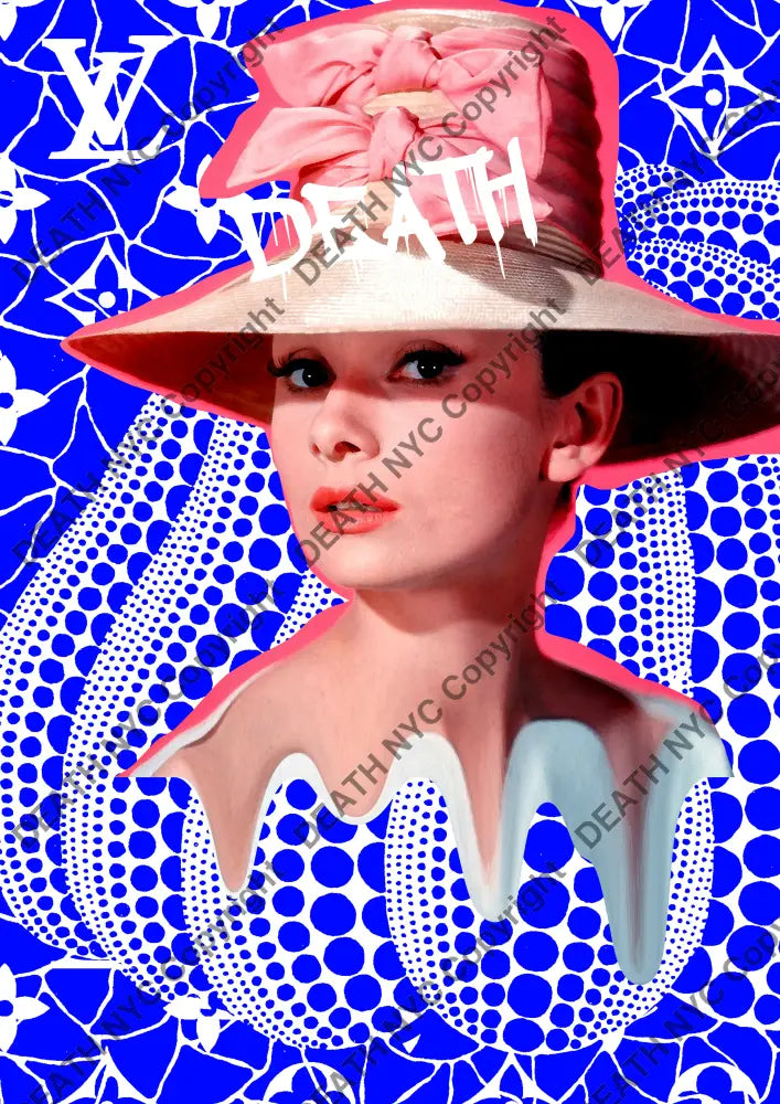 Deathu621 45X32Cm Audrey (Edition Of 100) (2023) Art Print