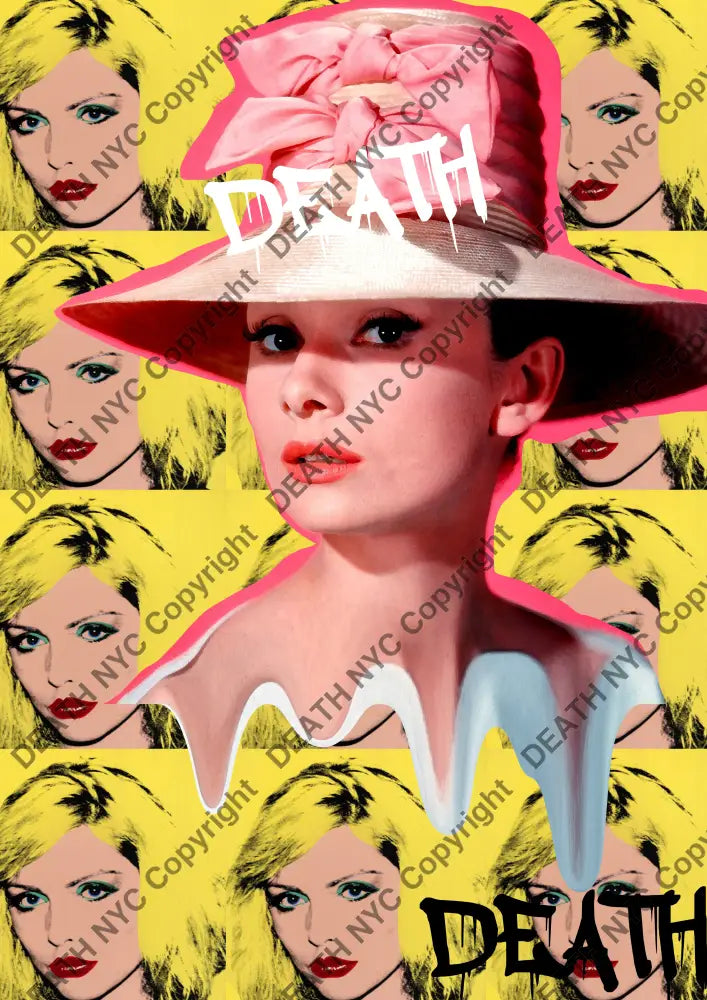Deathu623 45X32Cm Audrey (Edition Of 100) (2023) Art Print