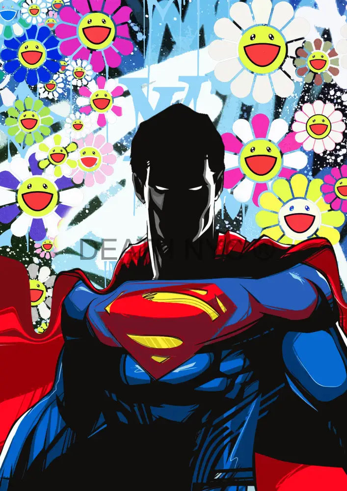 Deathme735 Superman 45X32Cm (Edition Of 100*) (2023) Art Print