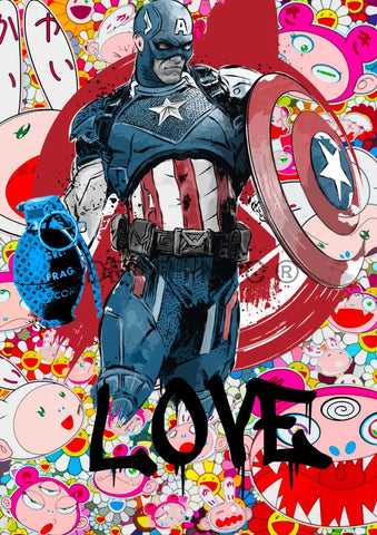 Deathme813 Marvel 45X32Cm (Edition Of 100*) (2023) Art Print