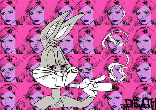 Deathme971 Bunny 45X32Cm (Edition Of 100*) (2023) Art Print