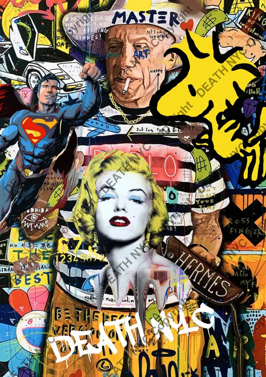 ’Deathmf342’’ Monr 45X32Cm (Edition Of 100*) (2023) Art Print