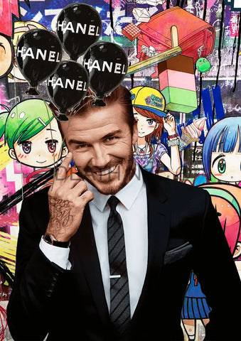 Deathmf593 Beckham 45X32Cm (Edition Of 100*) (2023) Art Print