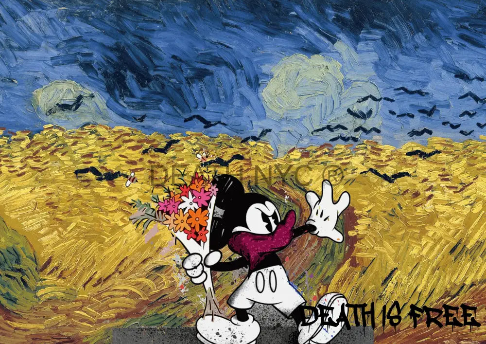 Deathmf836 45X32Cm Mickey (Edition Of 100*) (2023) Art Print