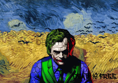 Deathmf840 45X32Cm Joker (Edition Of 100*) (2023) Art Print