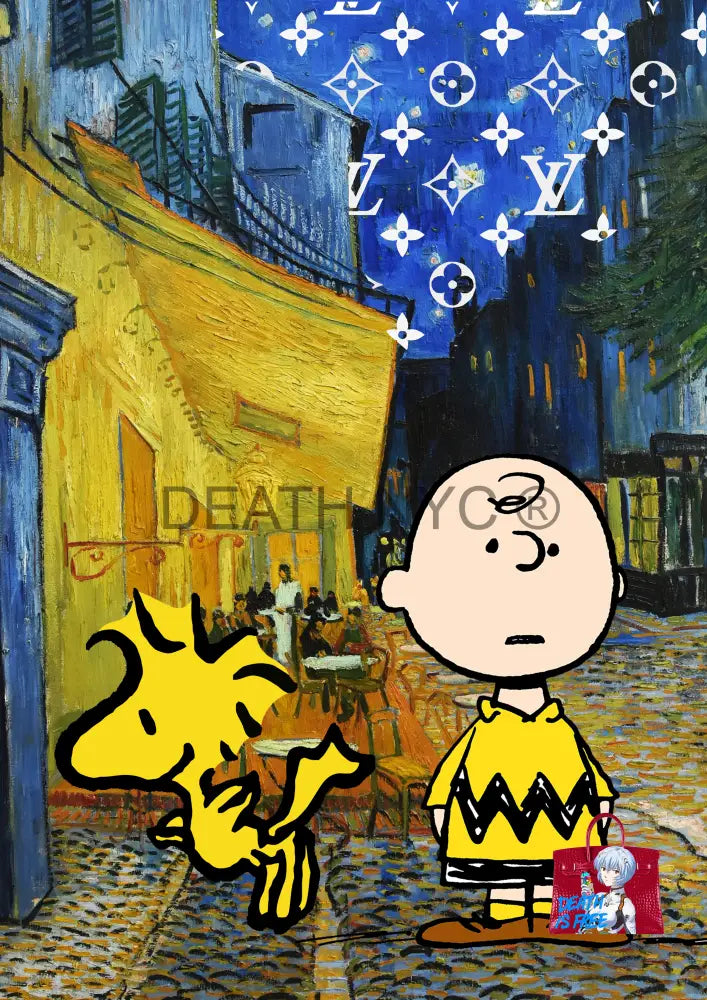 Deathmf844 45X32Cm Snoopy (Edition Of 100*) (2023) Art Print